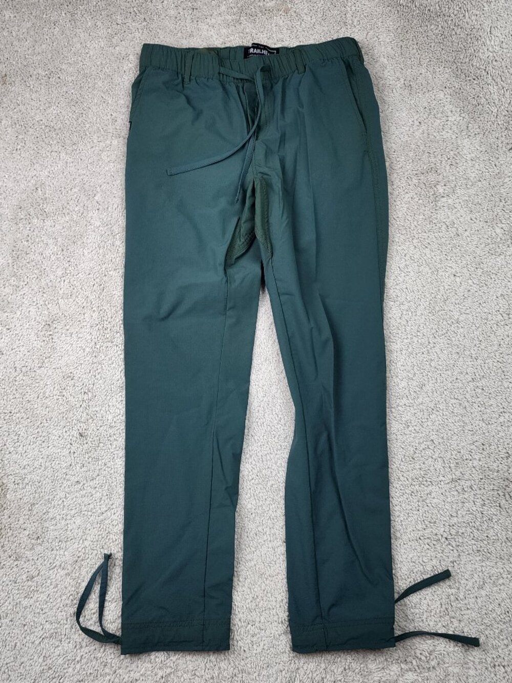Coalatree Pant Size Medium M Slim Trailhead Adventure Hiking Stretch Green 28x28